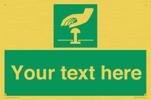 Custom Safe condition: Emergency stop button